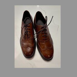 ZARA Men's WINGTIP OXFORD BROGUE SHOES 43